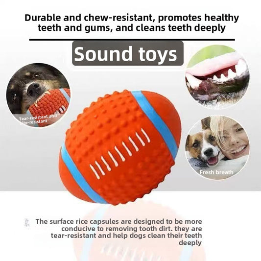 Vinyl Dog Chew Toys with Sound