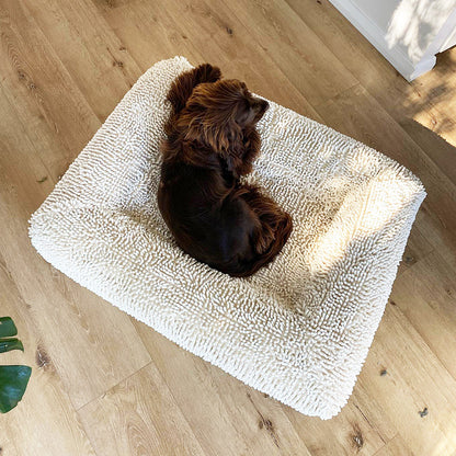 Plush Checkerboard Pet Dog Mat
