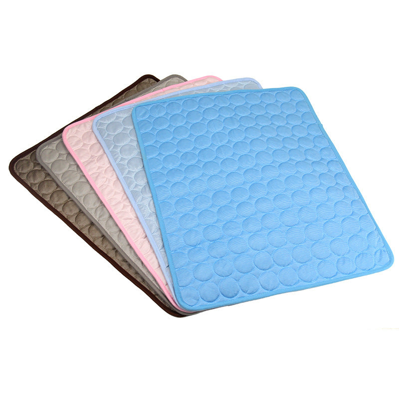 Summer Pet Cooling Pad Ice Silk Mat