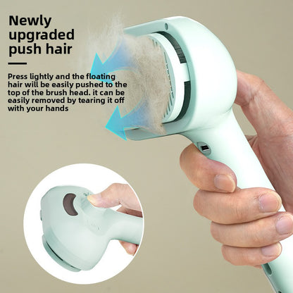 Pet Spray Grooming Comb with Massage Function