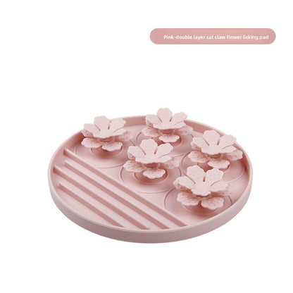 Silicone Pet Slow Feeder Bowl