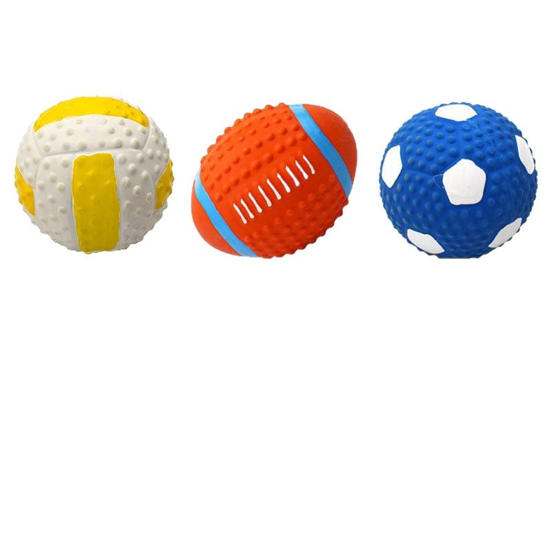 Vinyl Dog Chew Toys with Sound