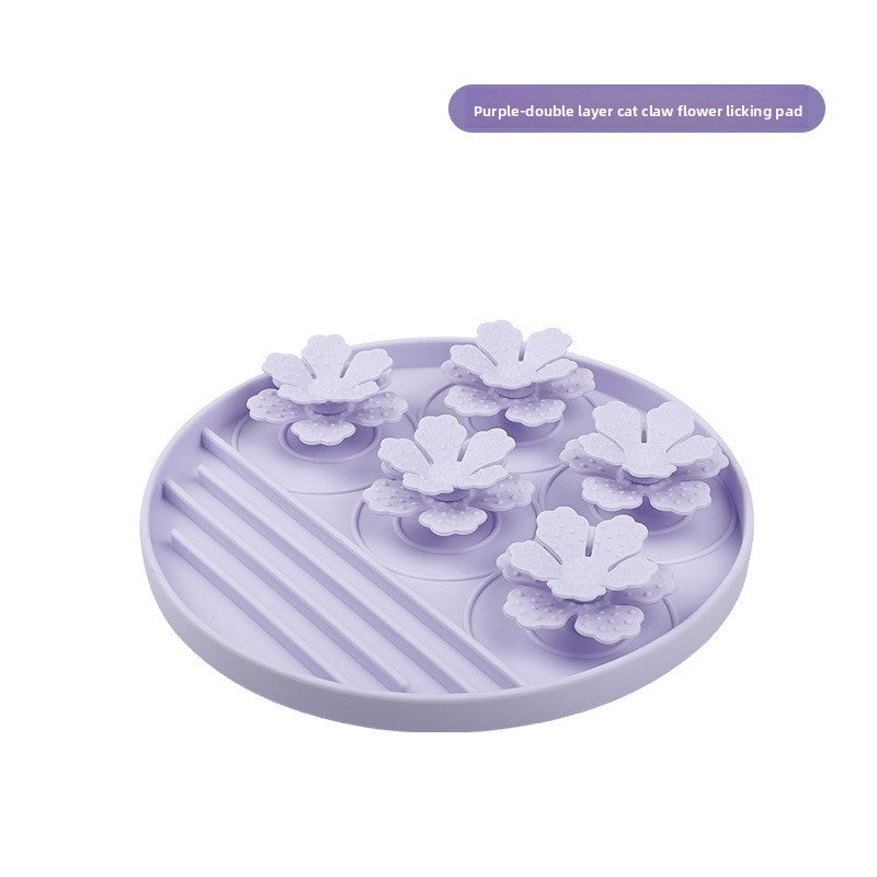 Silicone Pet Slow Feeder Bowl