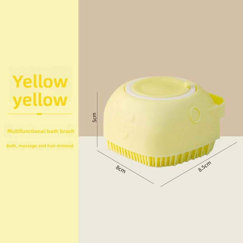 Pet bathing brush